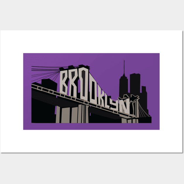 Brooklyn Bridge Wall Art by MAS Design Co